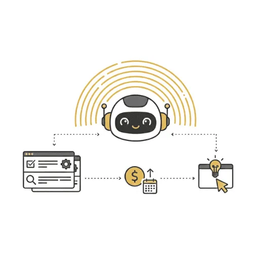 Gamma AI editor generating presentation slides, documents, and webpages from a single prompt